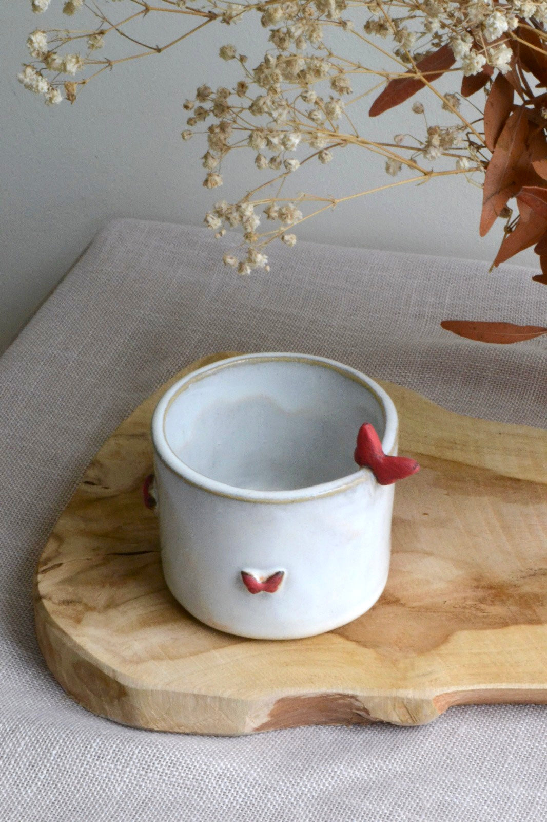 Butterfly mug