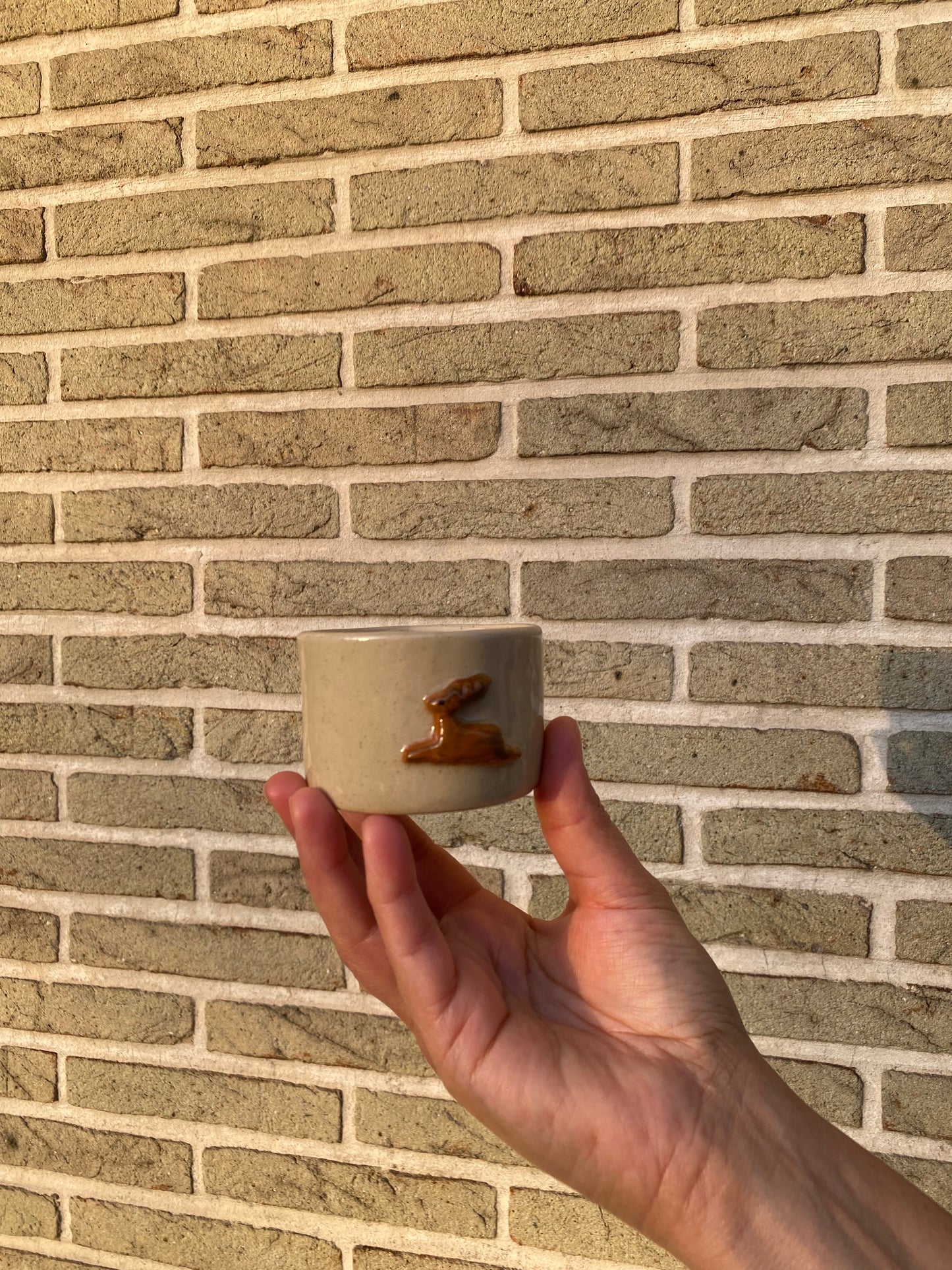 Small christmas reindeer mug