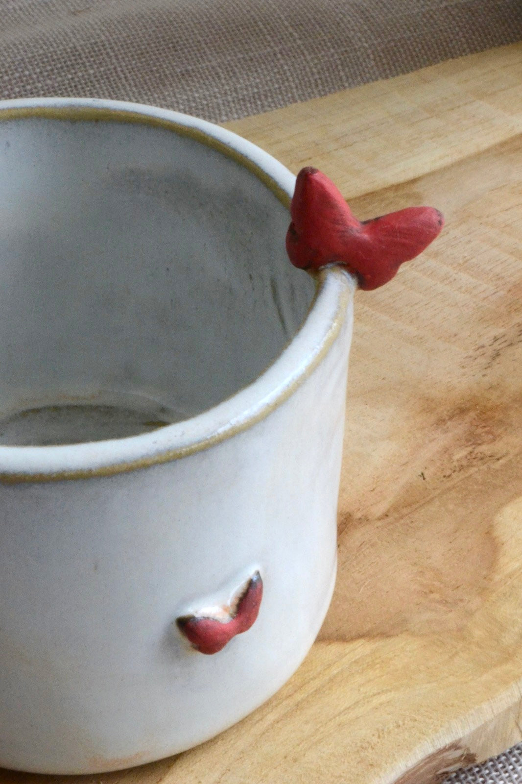 Butterfly mug