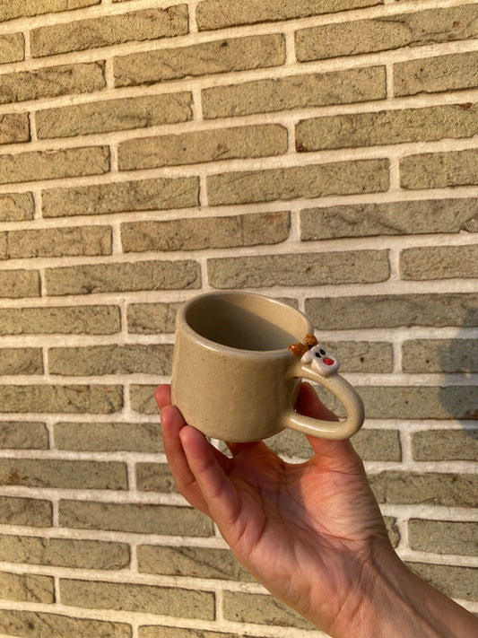 Christmas reindeer mug